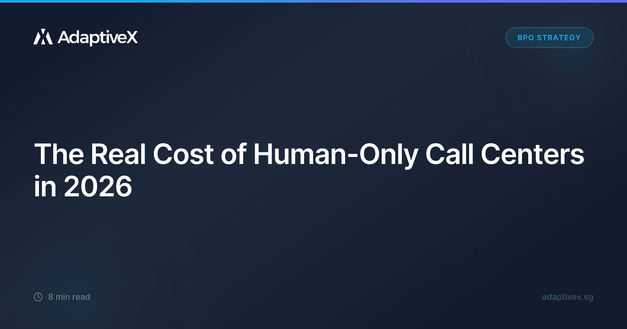 The Real Cost of Human-Only Call Centers in 2026