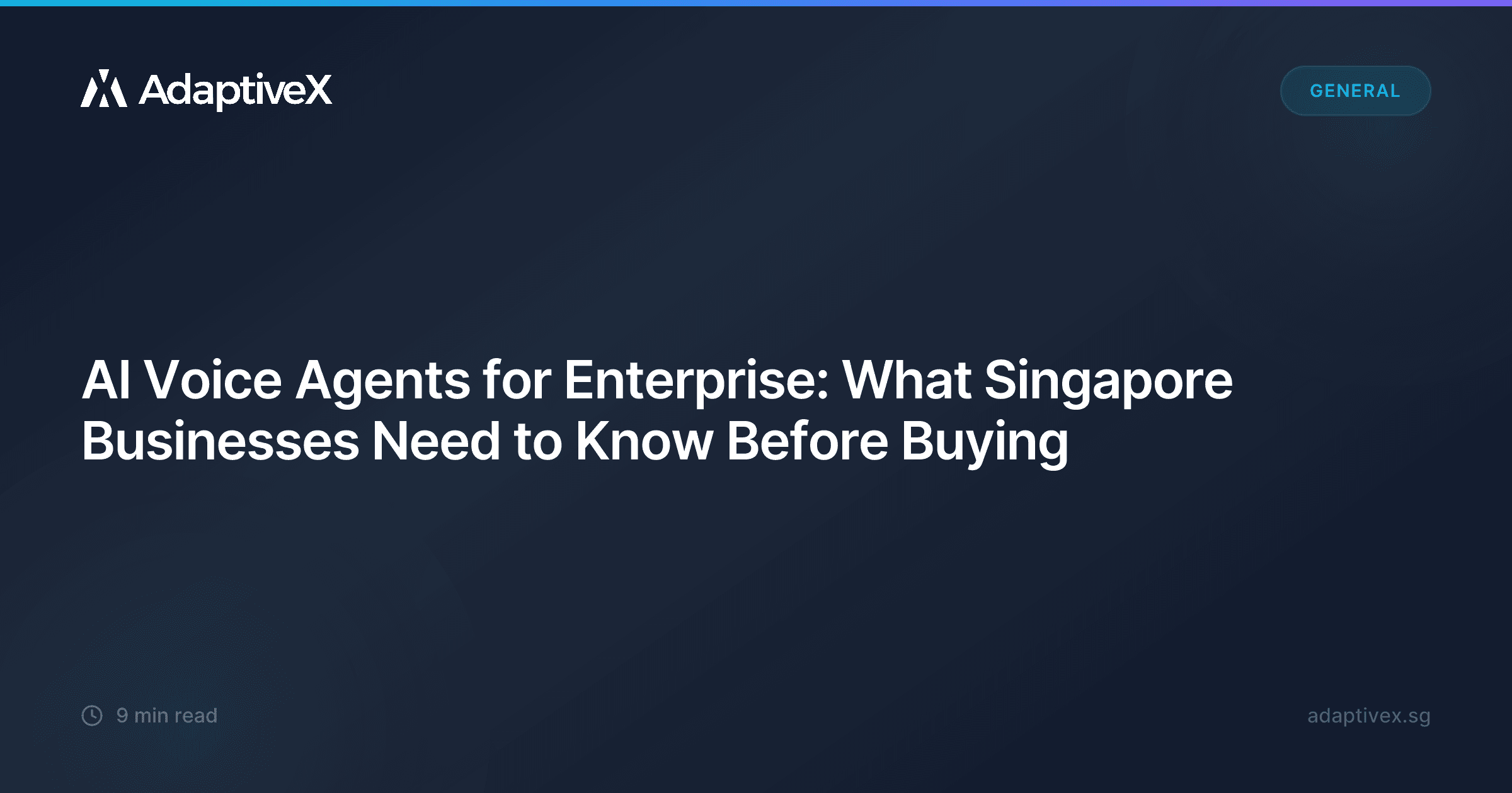 AI Voice Agents for Enterprise: What Singapore Businesses Need to Know Before Buying