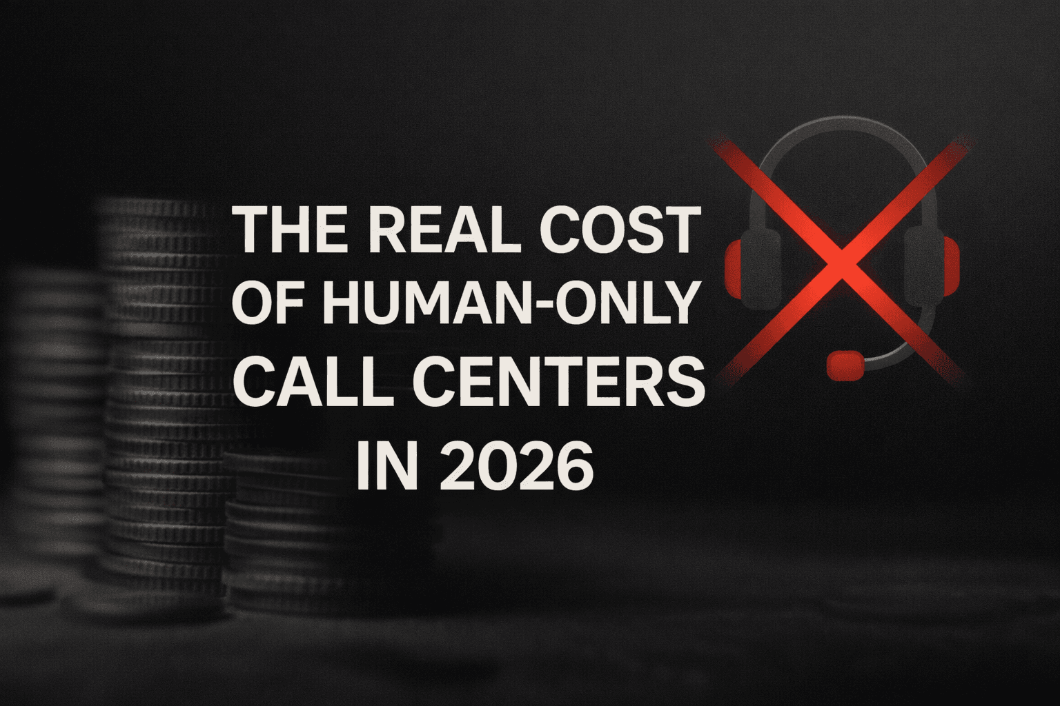The Real Cost of Human-Only Call Centers in 2026